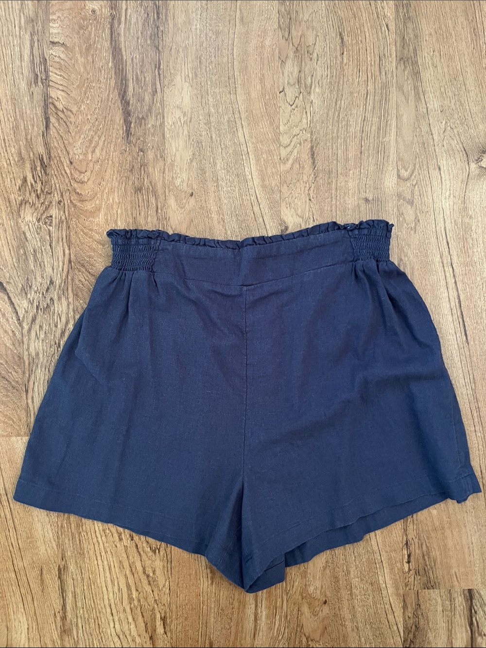 NWT LC Lauren Conrad Linen Blend Pull On Shorts
